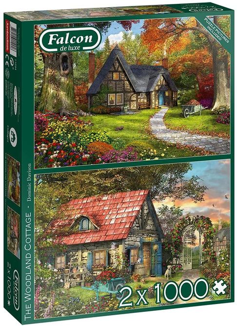 Falcon, Dominic Davison: The woodland cottage 2x1000 palaa
