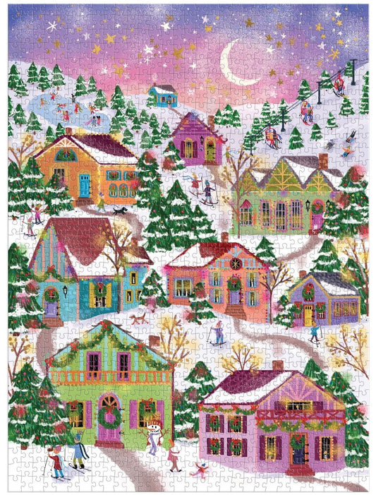 Galison, Snowcap village 1000 palaa