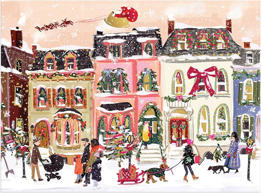 Galison, Snowfall on Main Street 1000 palaa