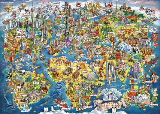 Gibsons, Maria Rabinky: Wonderful world 1000 palaa