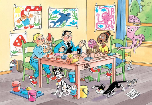 Jumbo, Haasteren junior: Clay art 150 palaa
