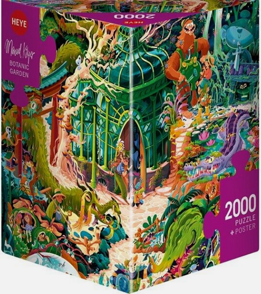 Heye, Botanic garden 2000 palaa