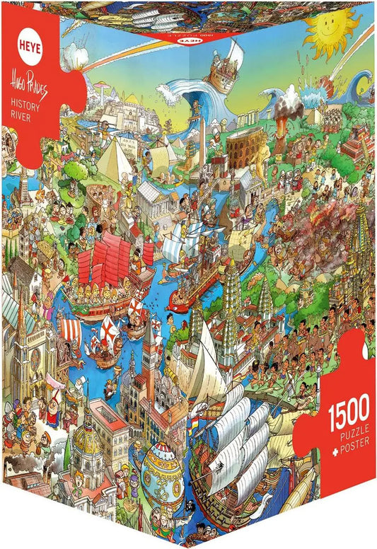 Heye, Hugo Prades: History river 1500 palaa