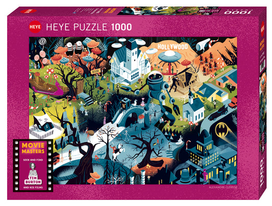Heye, Movie master Tim Burton films 1000 palaa