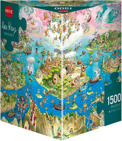Heye, Hugo Prades: Odyssey 1500 palaa