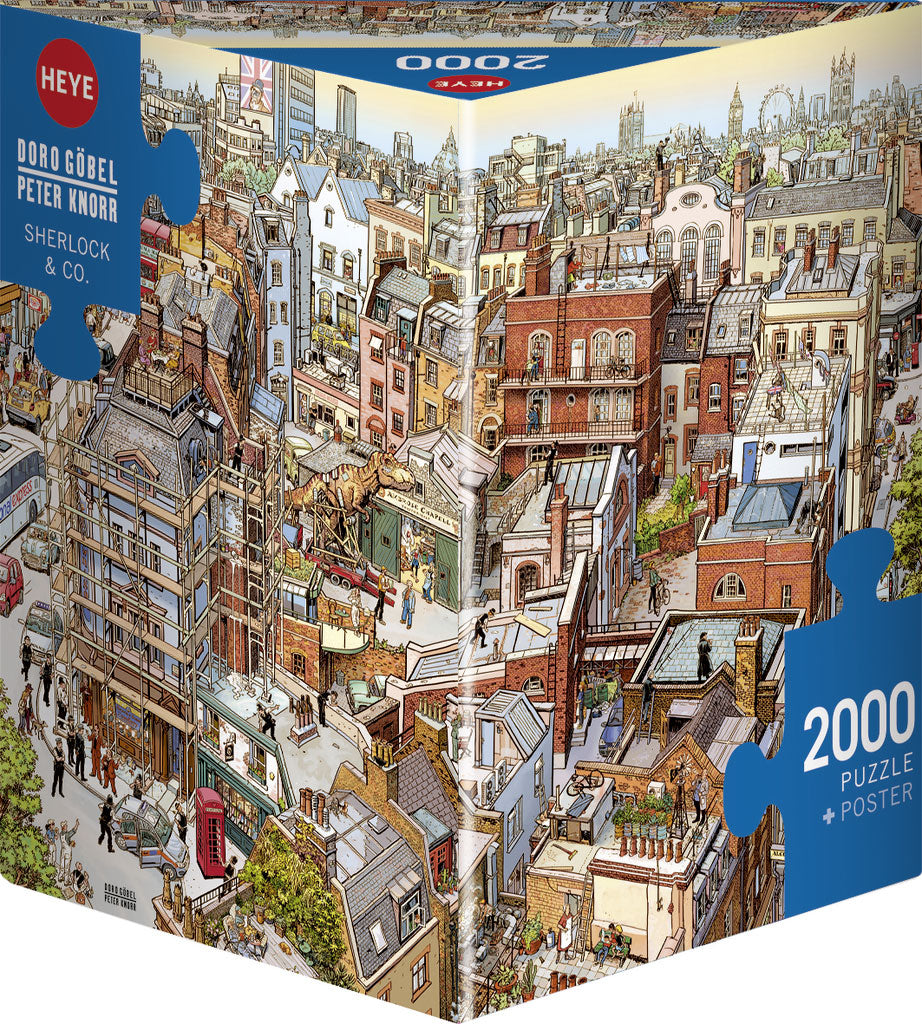 Heye, Sherlock & co. 2000 palaa