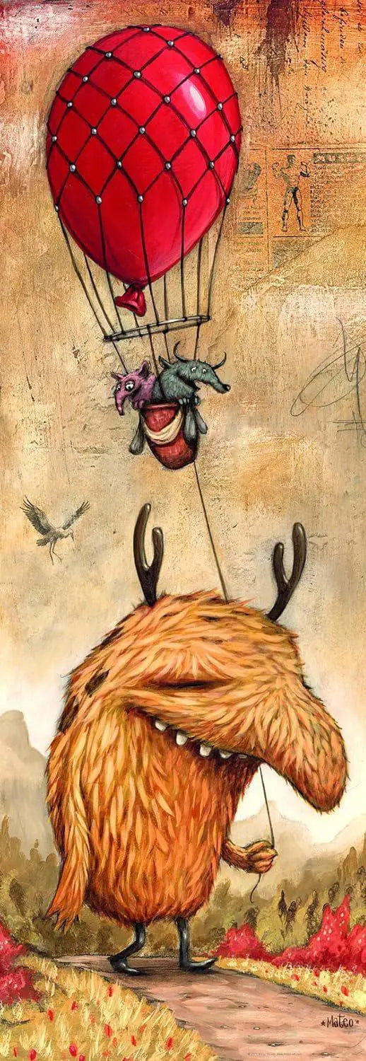 Heye, Zozoville: vertical, Red balloon 1000 palaa