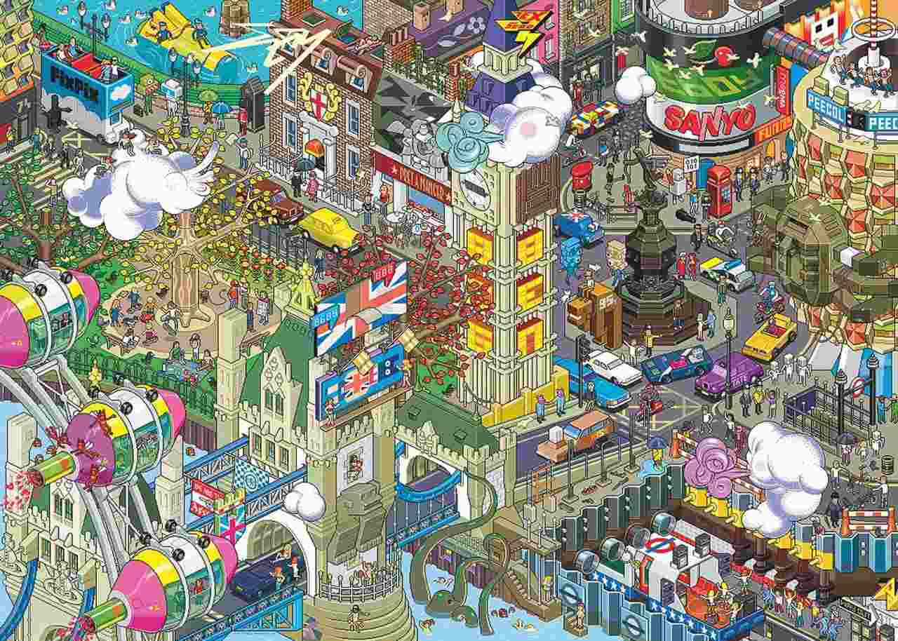 Heye, eBoy: London quest 1000 palaa