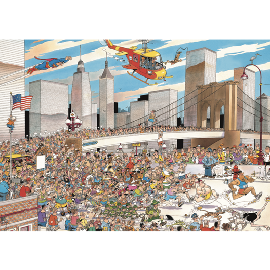 Ennakkomyynti Jumbo Haasteren New York marathon 1000 palaa