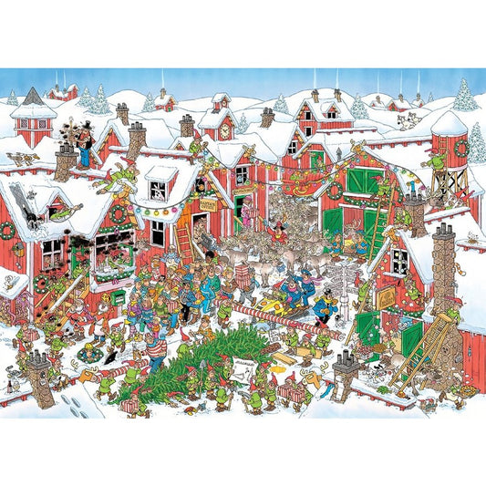 Jumbo Haasteren Santa's village 1000 palaa