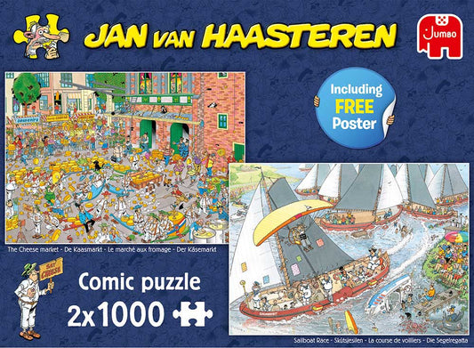 Jumbo, Haasteren: The Cheese market/ Sailboat Race 2x1000 palaa