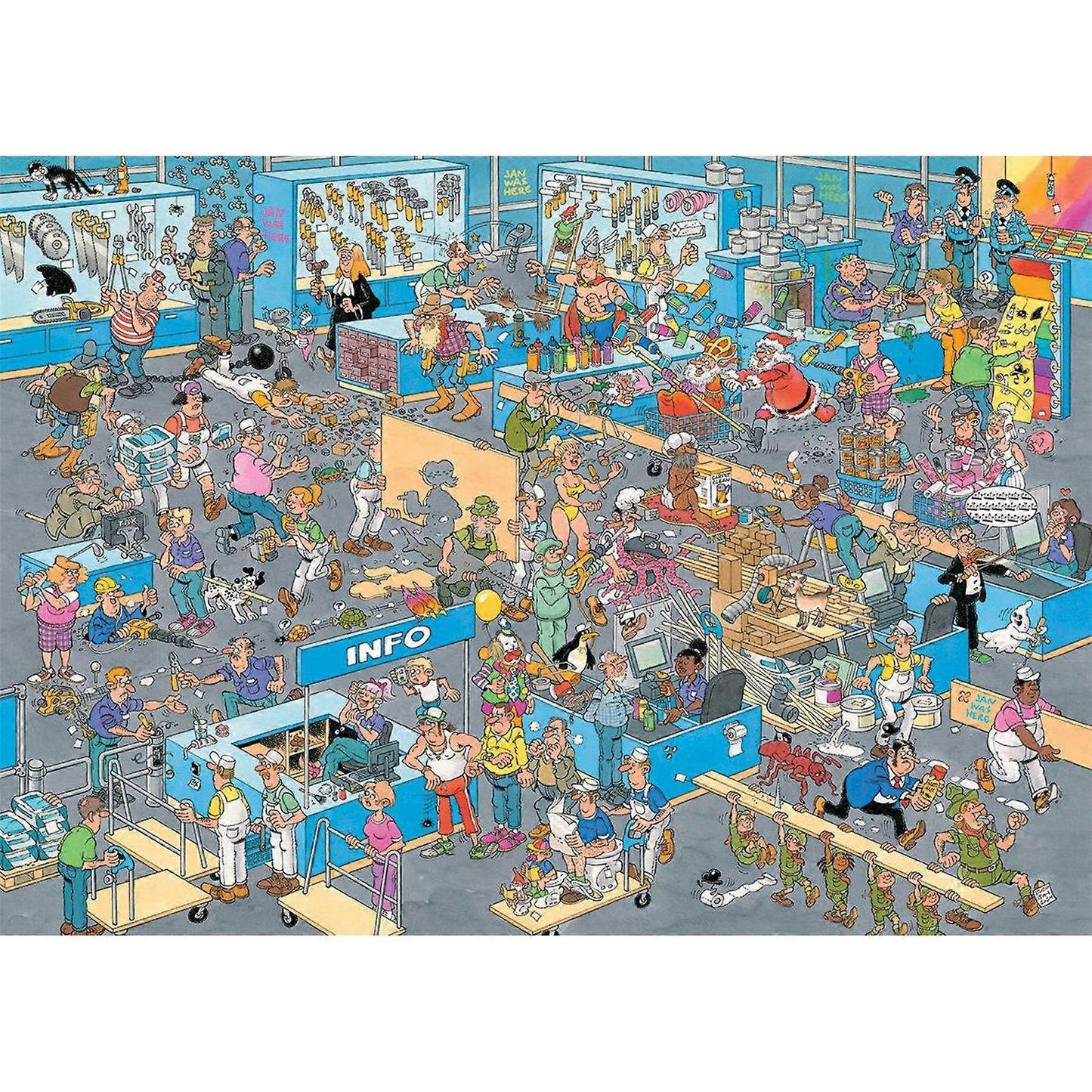 Jumbo, Haasteren: Renovation project & DIY shop 2x1000 palaa