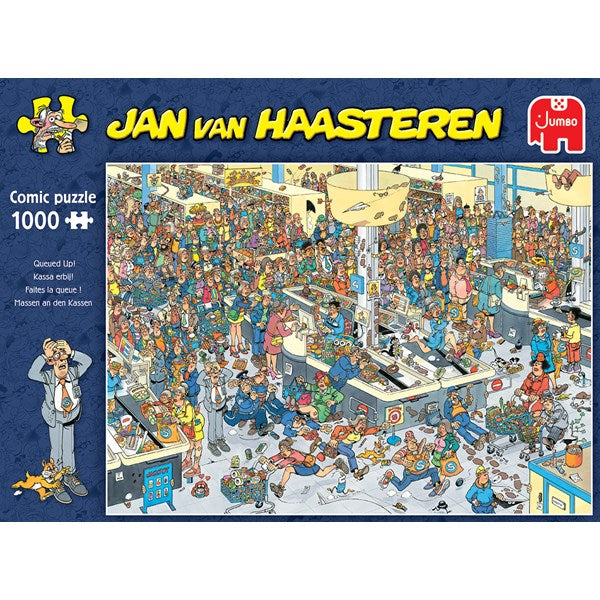 Jumbo, Haasteren: queued up! 1000 palaa