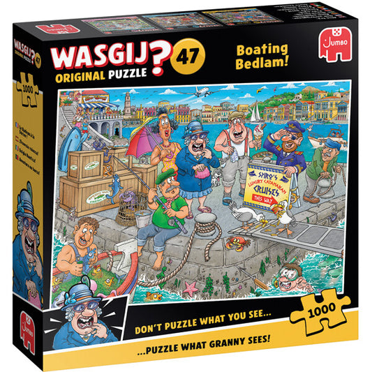 Jumbo, Wasgij? Original 47 Boating bedlam! 1000 palaa