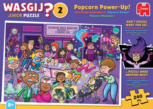 Jumbo, wasgij? junior 2: Popcorn power-up! 240 palaa