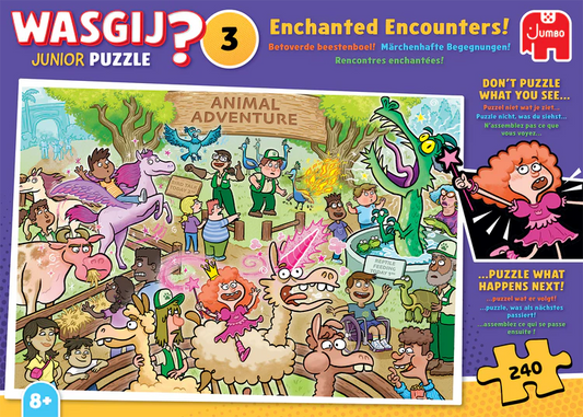 Jumbo, wasgij? junior 3: Enchanted encounters! 240 palaa