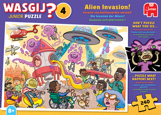 Jumbo, wasgij? junior 4: Alien invasion! 240 palaa