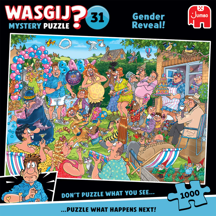 Jumbo, wasgij? mystery 31: Gender reveal! 1000 palaa