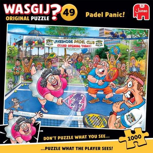 Jumbo, wasgij? original 49: Padel panic! 1000 palaa