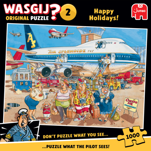 Ennakkomyynti Jumbo wasgij? original 2 Happy holidays! 1000 palaa