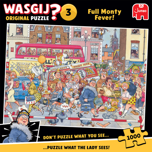 Ennakkomyynti Jumbo wasgij? original 3 Full monty fever! 1000 palaa