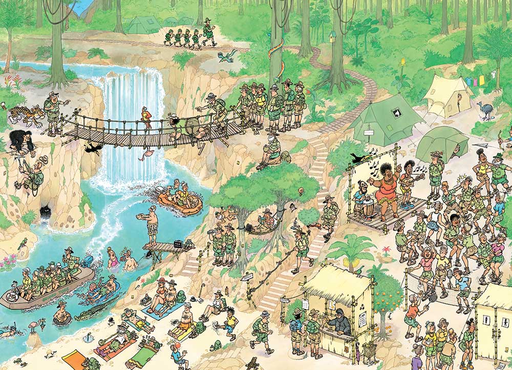Jumbo, Haasteren: Jungle Tour 1000 palaa