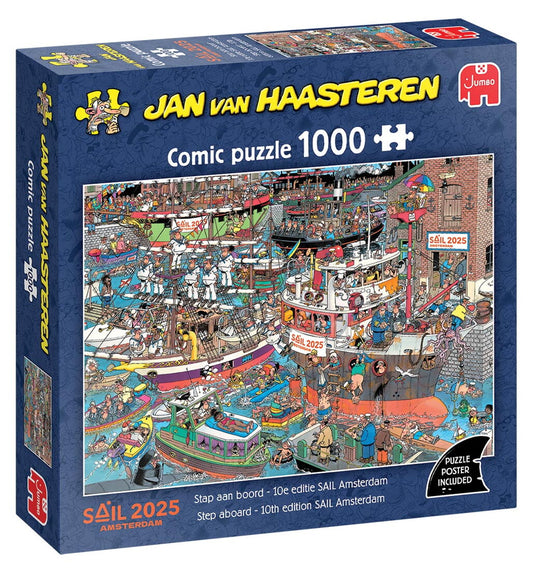 Jumbo, Haasteren: Step abroad 10 years sail Amsterdam 1000 palaa