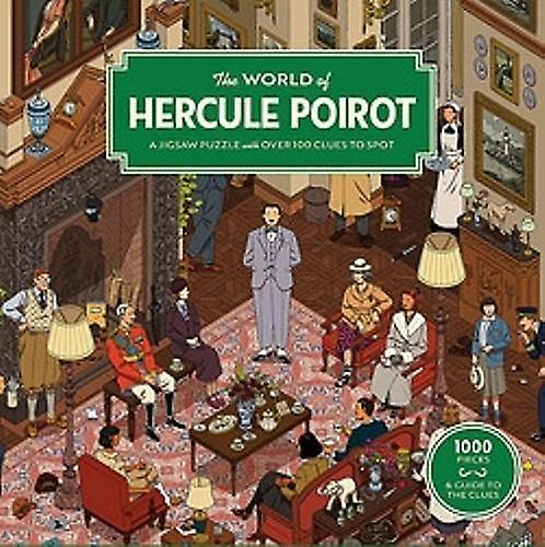 Laurence King: The world of Hercule Poirot 1000 palaa