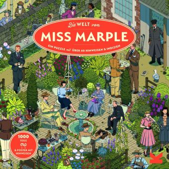 Laurence King: The world of Miss Marple 1000 palaa