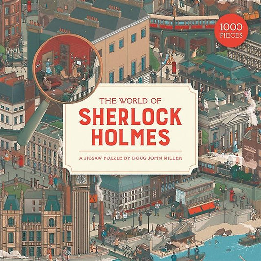 Laurence King: The world of Sherlock Holmes 1000 palaa