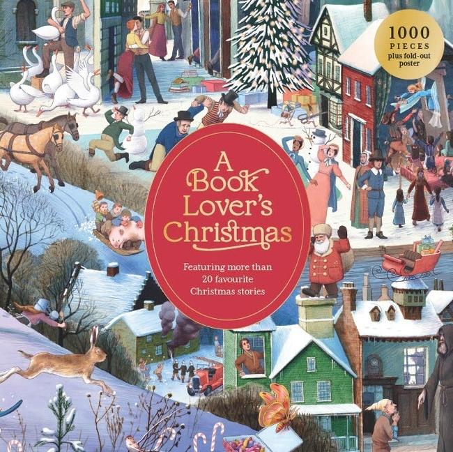 Laurence King, A book lover's christmas 1000 palaa