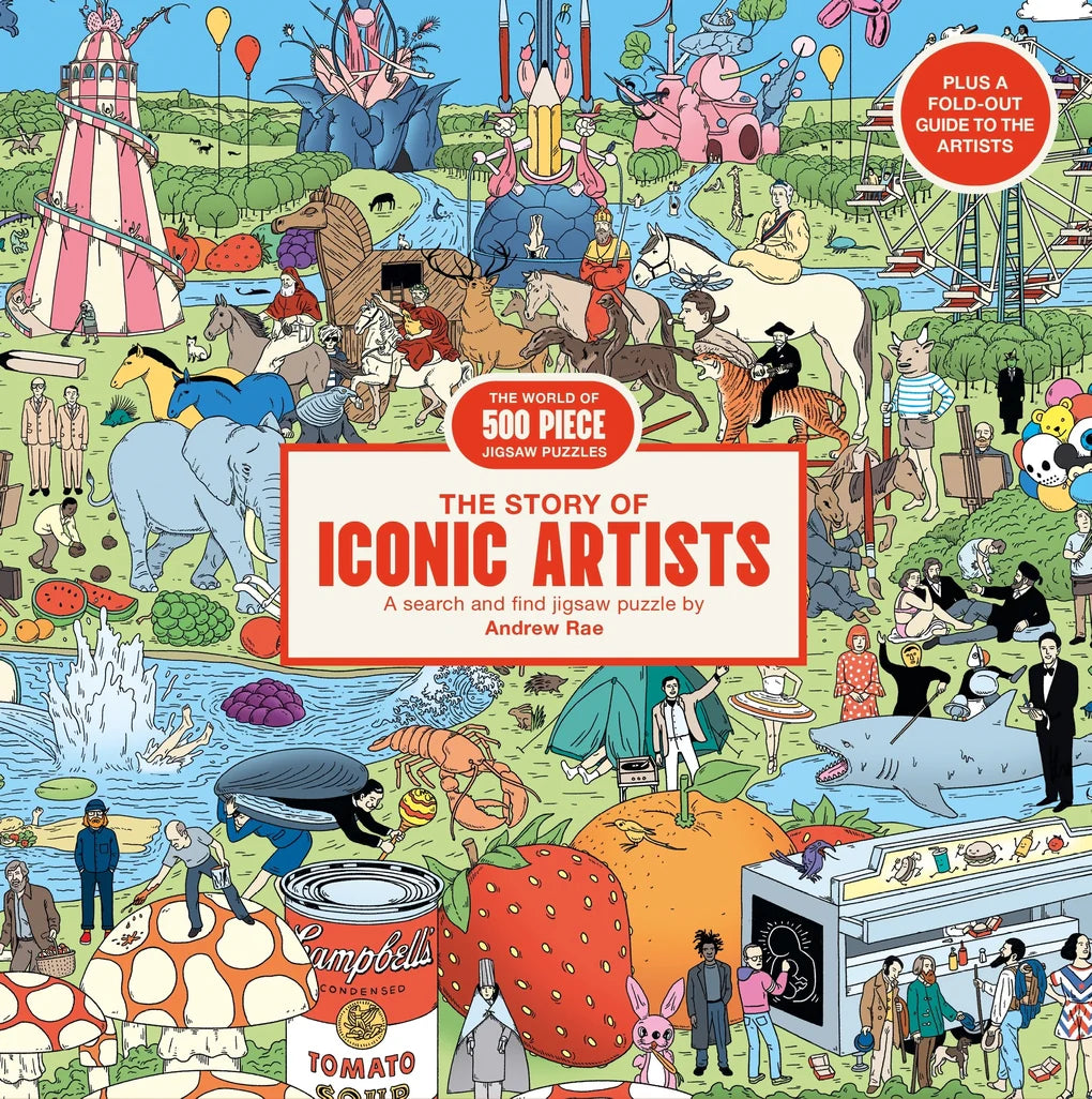 Laurence King, The story of iconic artists 500 palaa