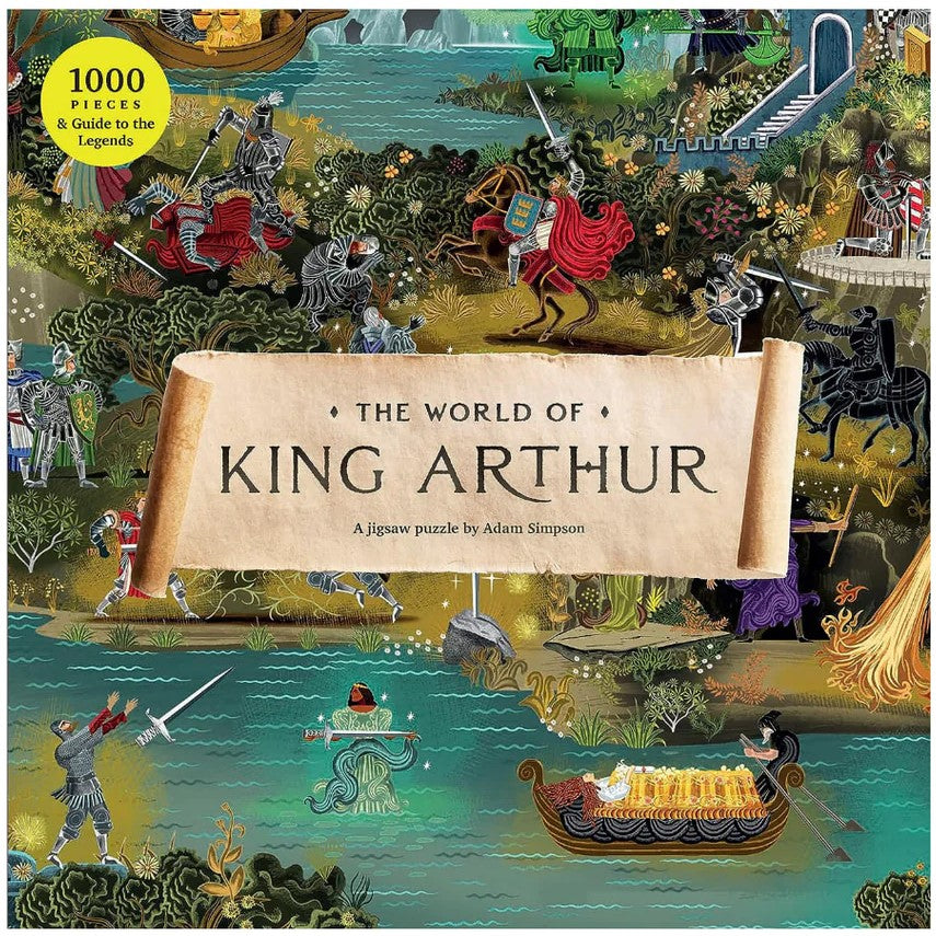 Laurence King, The world of King Arthur 1000 palaa
