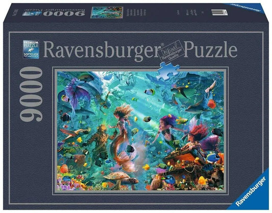 Ravensburger, Kingdom underwater 9000 palaa