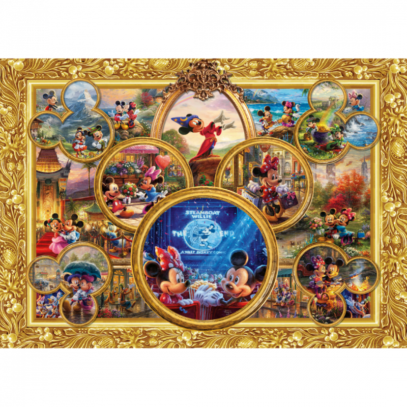 Schmidt, Kinkade: Disney Mickey & Minnie 2000 palaa