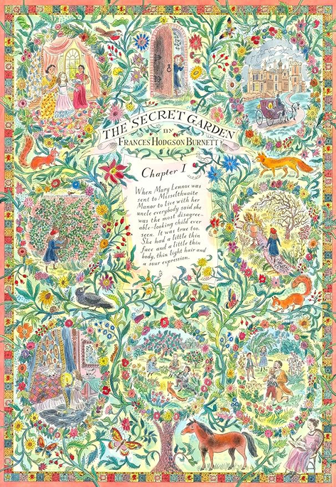 Skittledog, The secret garden: The opening lines 500 palaa