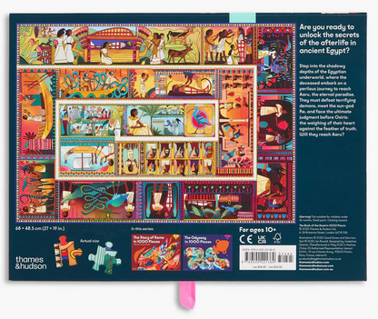 Thames & Hudson, The book of the dead in 1000 pieces, 1000 palaa
