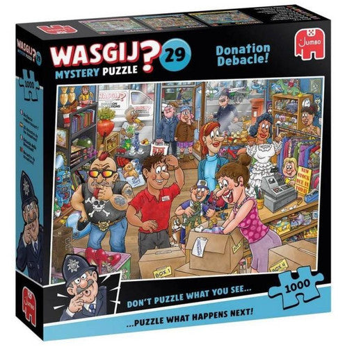 Jumbo, Wasgij?, Mystery 29 Donation debacle! 1000 palaa