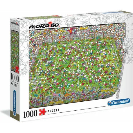 Clementoni, Mordillo: jalkapallo-ottelu 1000 palaa