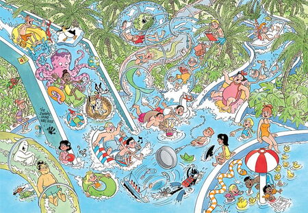 Jumbo, Haasteren junior: Water slide madness 360 palaa