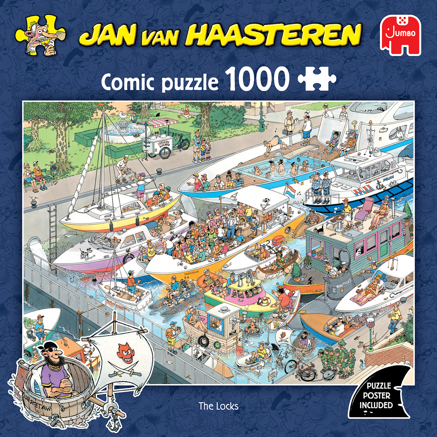 Ennakkomyynti, Jumbo, Haasteren: The locks 1000 palaa