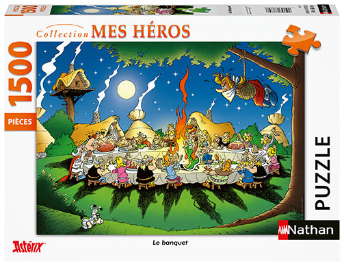 Nathan, Asterix and Obelix : The Banquet 1500 palaa