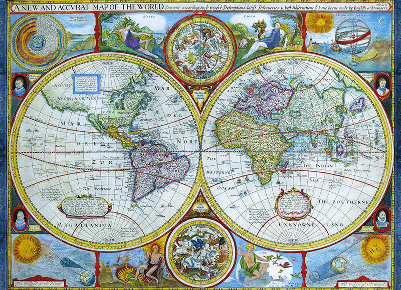 Eurographics, Map of the ancient world 1000 palaa