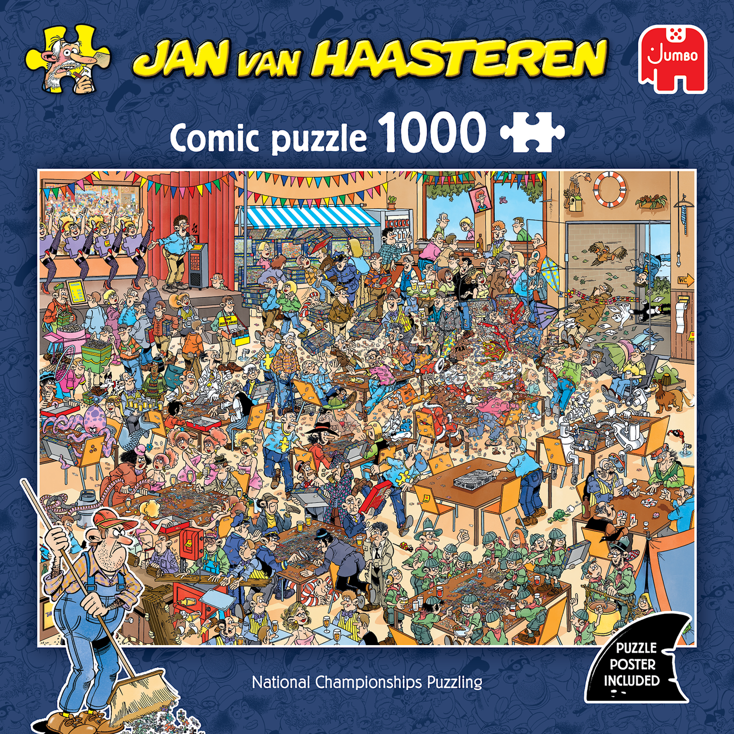 Ennakkomyynti, Jumbo, Haasteren: National championships puzzling 1000 palaa