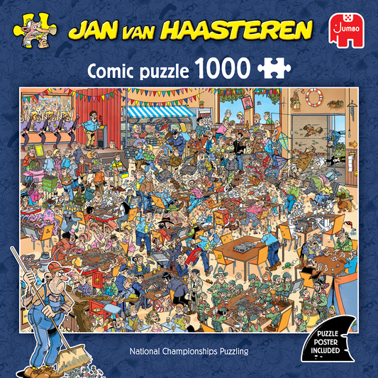 Ennakkomyynti, Jumbo, Haasteren: National championships puzzling 1000 palaa