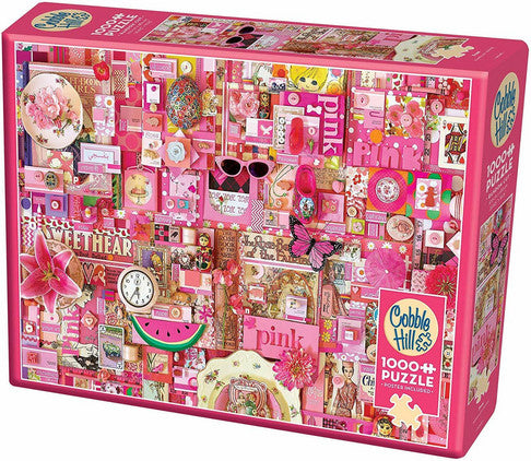 Cobble Hill, Shelley Davies Pink 1000 palaa
