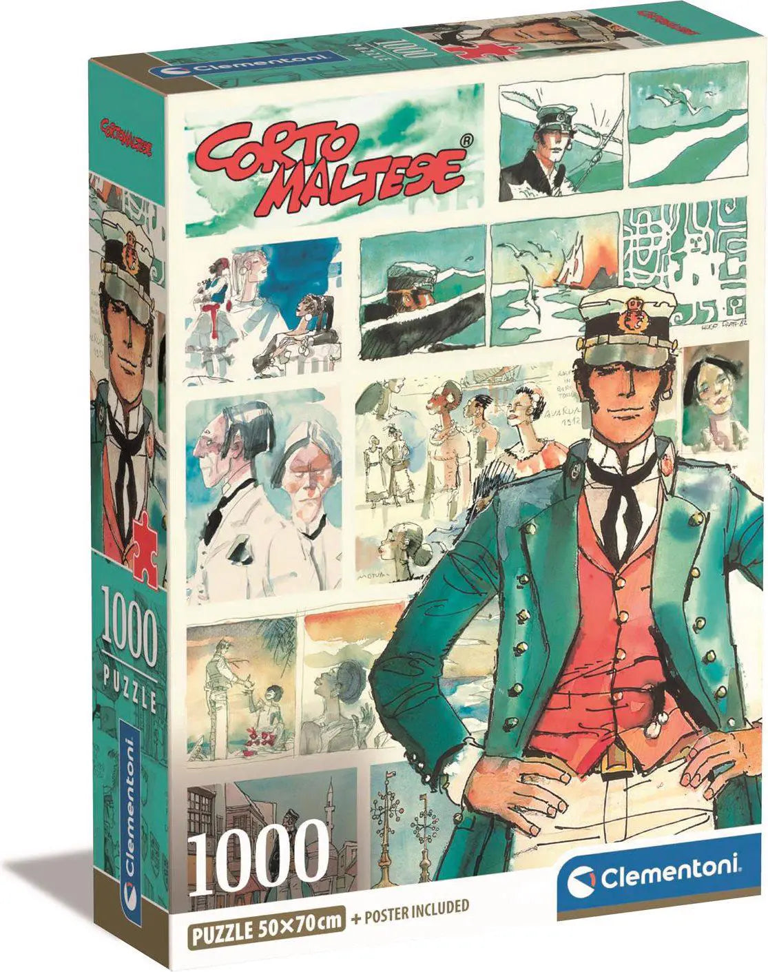 Clementoni, Corto Maltese: Adventure sailor 1000 palaa