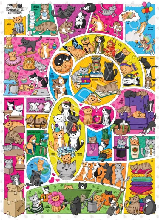 Cobble Hill, Doodlecats 1000 palaa
