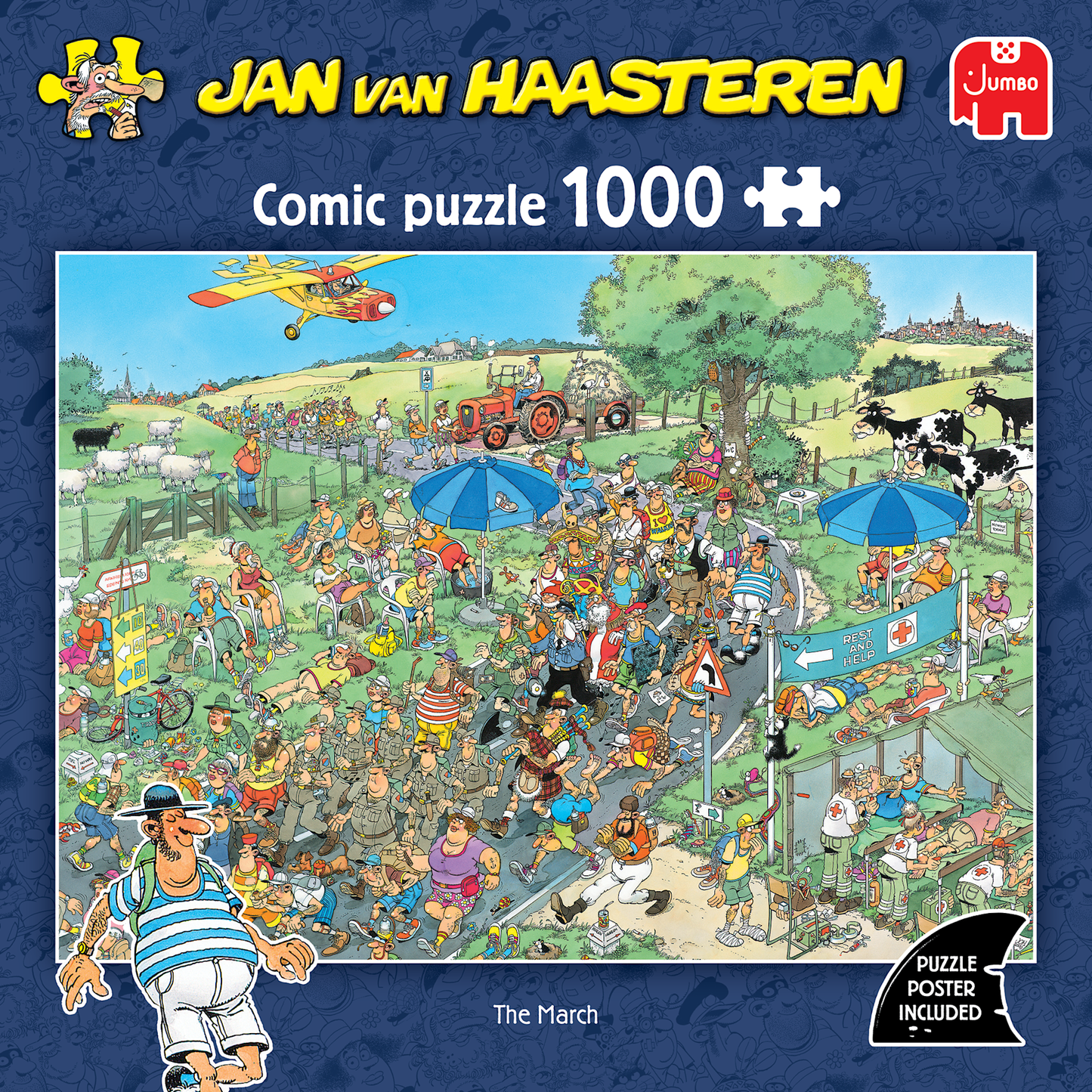 Ennakkomyynti: Jumbo, Haasteren: The march 1000 palaa