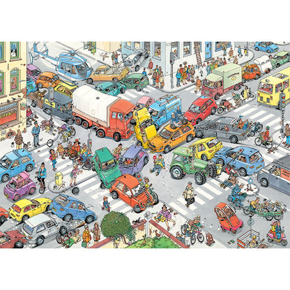 Jumbo, Haasteren, Traffic chaos & By air, land and sea 2x1000 palaa